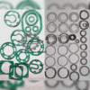 Model 15T Gasket, Valve & Piston Ring Set w/ Oil Seal Kit Compatible with Ingersoll Rand