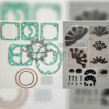Ingersoll Rand Type 30 - Model 2340 compatible HP /LP Valve Gasket Set.
