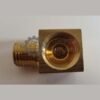 Ingersoll Rand Compatible Inverted Flare Elbow 3/8" Tube X 1/4" MPT # 95040143