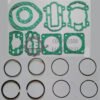 Ingersoll Rand Model 242 compatible Gaskets Set + HP Piston Ring Set